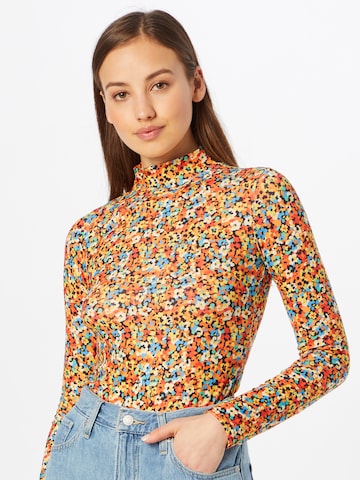 Nasty Gal Shirt in Oranje: voorkant