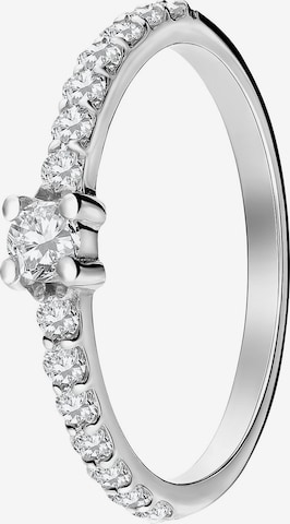 Lucardi Ring 'Statement' in Silver: front