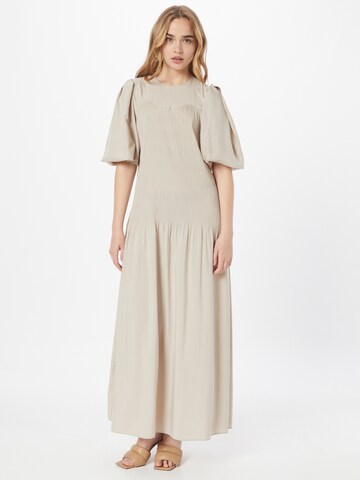 Robe 'Valerie' Designers Remix en beige : devant