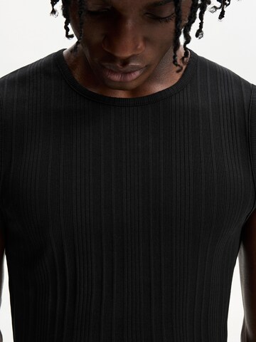 Bershka Shirt in Black