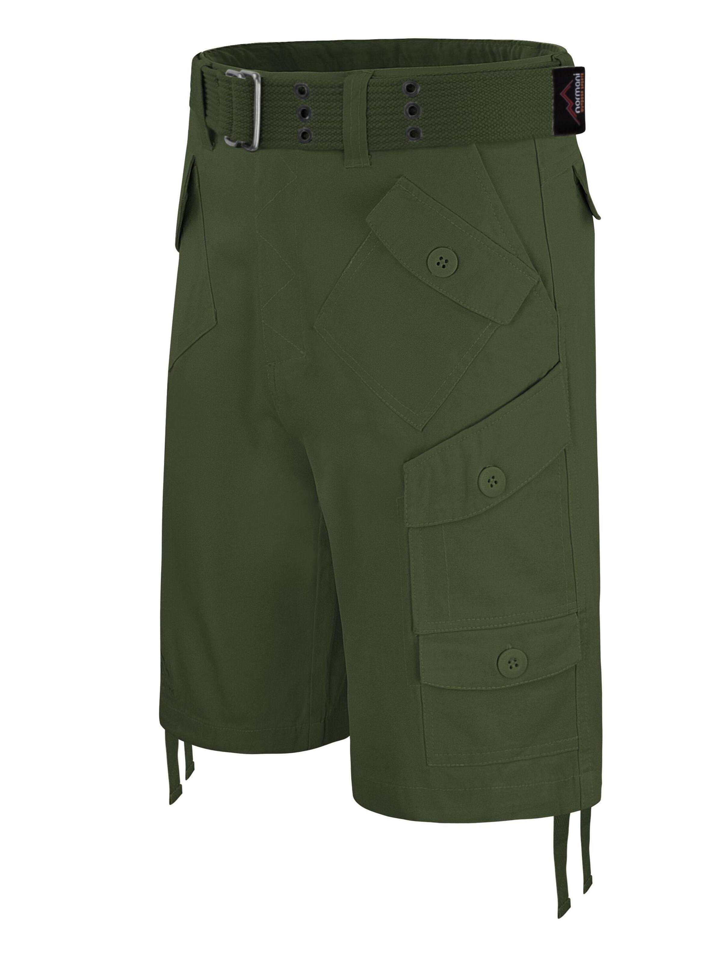 Regular Pantalon outdoor 'Sonora' normani en vert