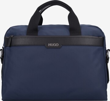 HUGO Document Bag 'Luxown' in Blue: front