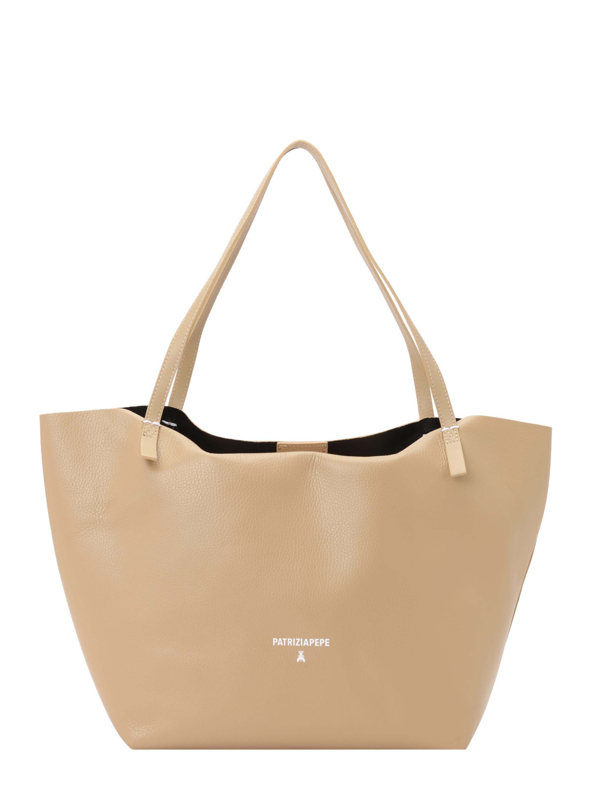 Plase de cumpărături de la PATRIZIA PEPE pe bej: față