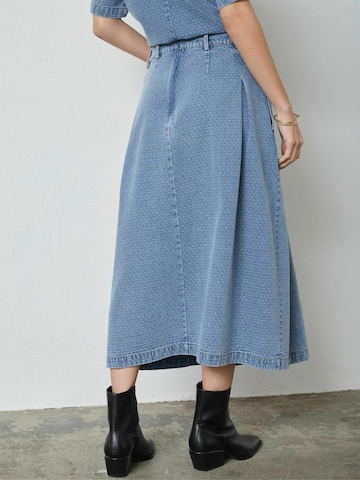 Gonna ' LovaCC ' di co'couture in blu