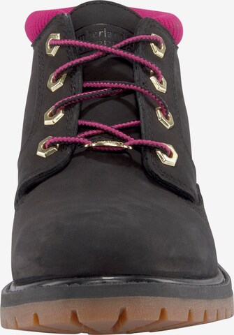 TIMBERLAND Lace-Up Boots 'Nellie Doyuble' in Black