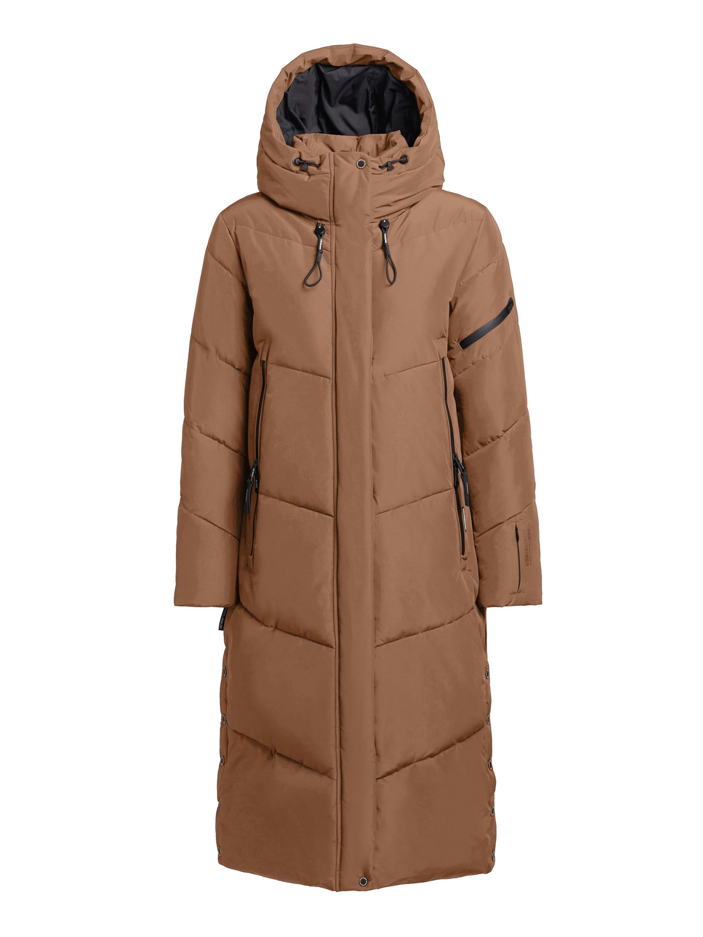 khujo Зимнее пальто ' SONJE5 ' в Коричневый: спереди