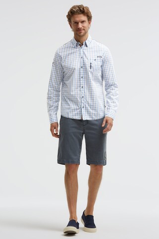 Gaastra Slim fit Button Up Shirt in Blue