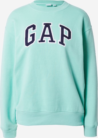 GAP - Sweatshirt 'HERITAGE' em azul: frente