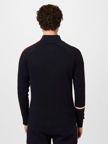 TOMMY HILFIGER - Cárdigan 'INTARSIA' en azul