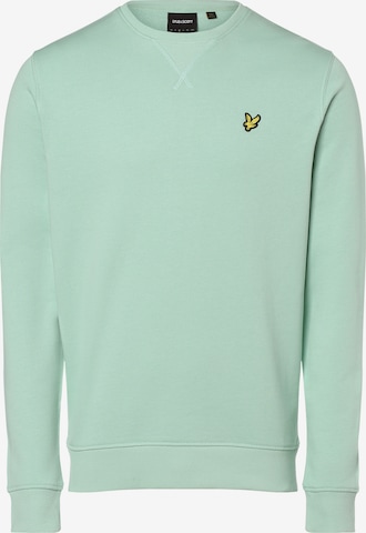 Lyle & Scott Sweatshirt in Groen: voorkant