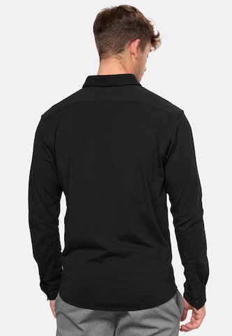 JEFF Slim fit Button Up Shirt 'Theodore' in Black