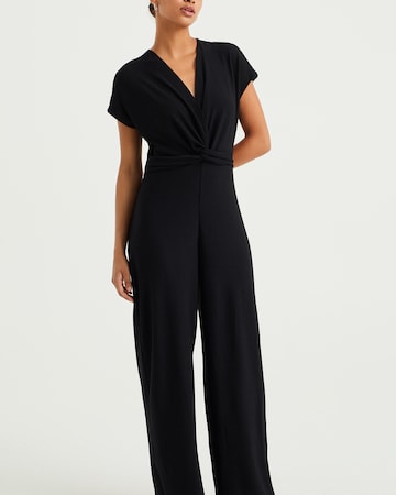 WE Fashion Jumpsuit i sort