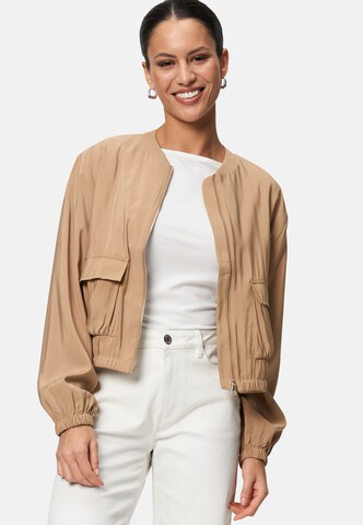 zero Tussenjas in Beige: voorkant