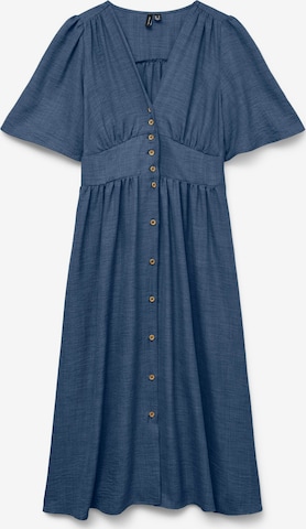 Abito camicia 'VMMelaney' di VERO MODA in blu: frontale