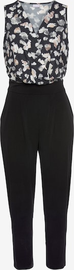 LASCANA Jumpsuit en negro / blanco, Vista del producto