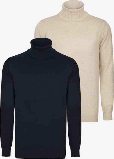 Felix Hardy Neulepaita koossa XXL värissä beige / musta, Tuotenäkymä