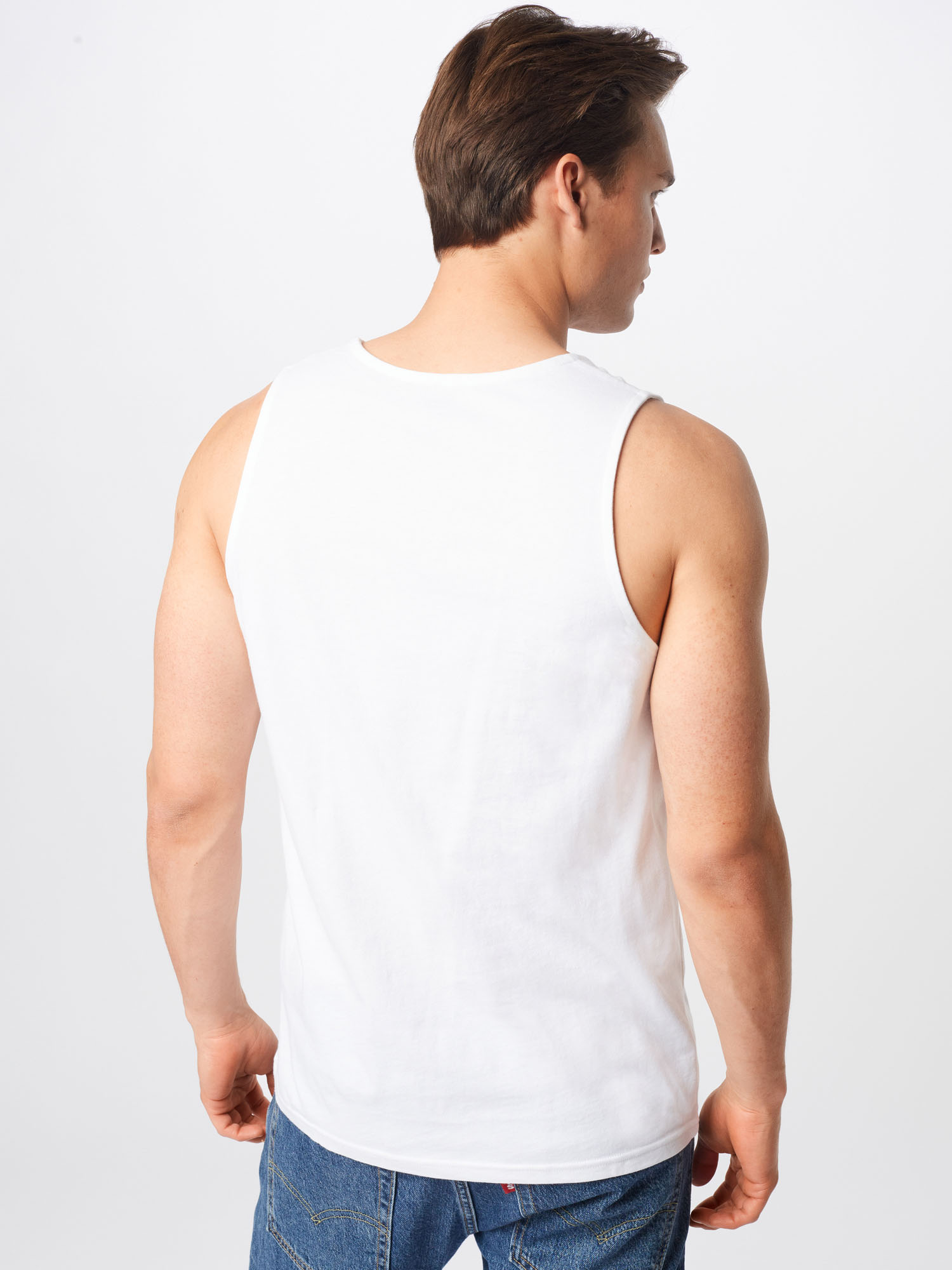 QwPZQ Odzież LEVIS Koszulka w kolorze Białym 