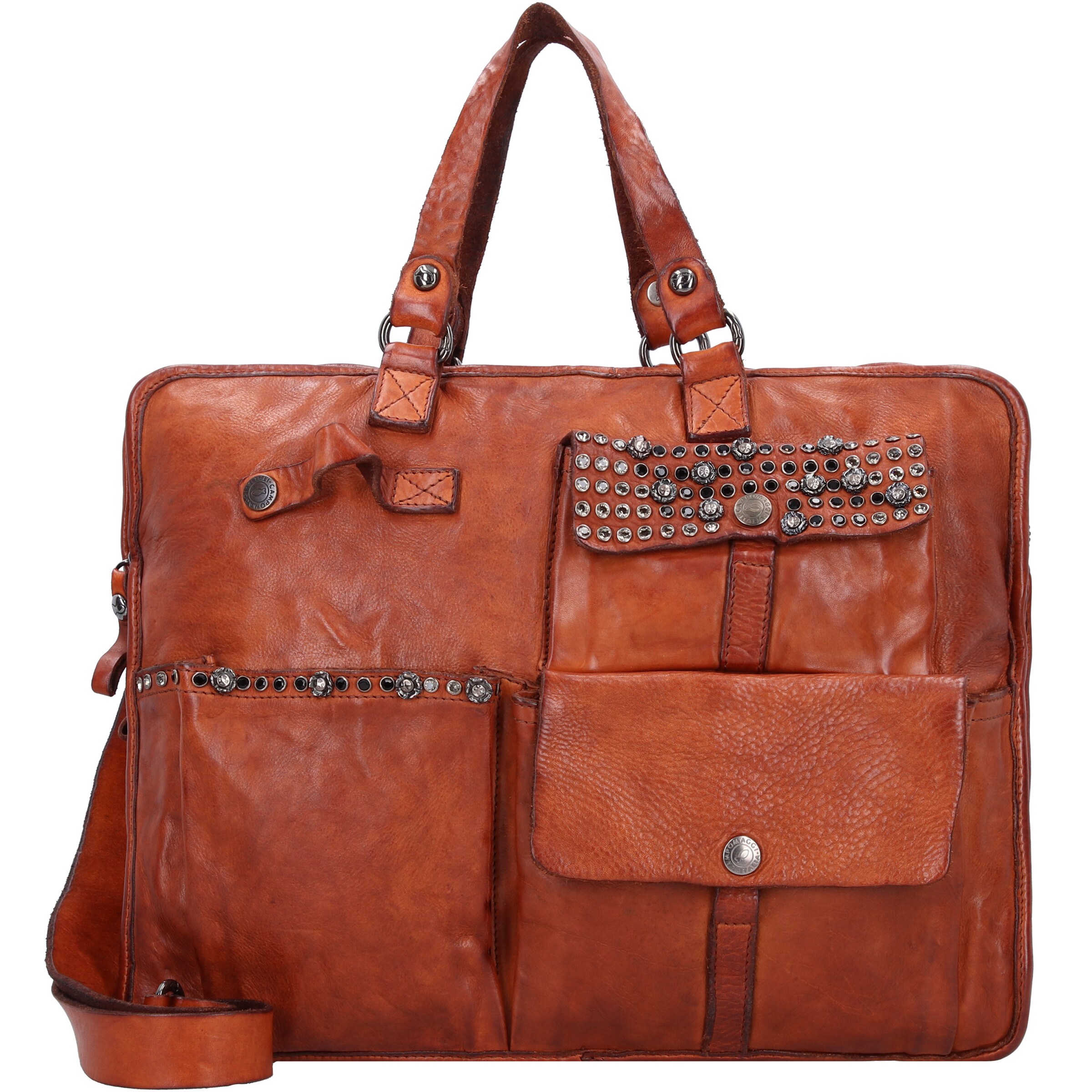 Frauen Taschen & Rucksäcke Campomaggi Handtasche in Braun - AL93399 Frauen Taschen & Rucksäcke Campomaggi Handtasche in Braun - AL93399