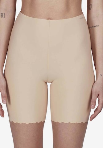 Skiny Skinny Shaping Pants 'Micro Lovers' in Beige: front