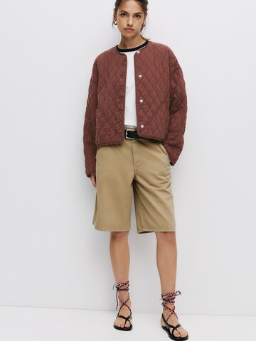 Giacca di mezza stagione di Pull&Bear in rosso: frontale