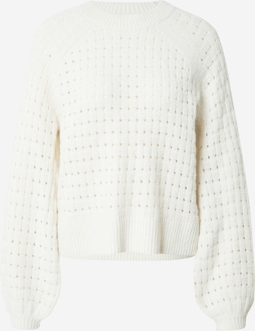 VILA Sweater 'POLANA' in Beige: front