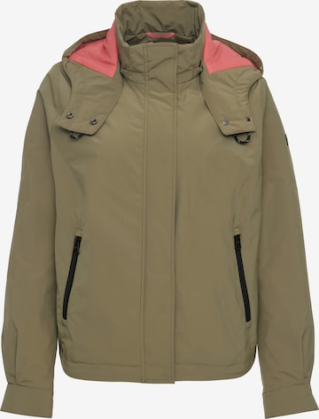 MANISA Between-season jacket 'Parka' in Green: front