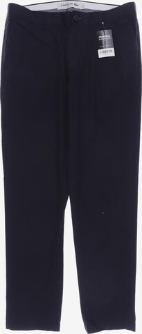 LACOSTE Pants in 33 in Black: front