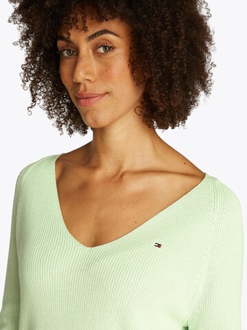 Pull-over TOMMY HILFIGER en vert
