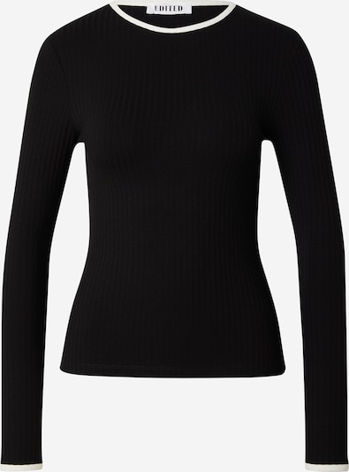 EDITED Majica 'Ginger' u crna / bijela, Pregled proizvoda