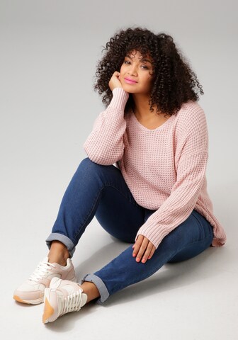 Aniston Pullover in Pink