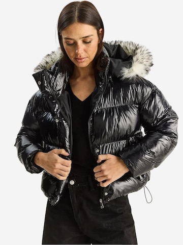 Bianco Lucci - Casaco de inverno em preto: frente