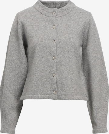 OBJECT Knit cardigan in Grey: front