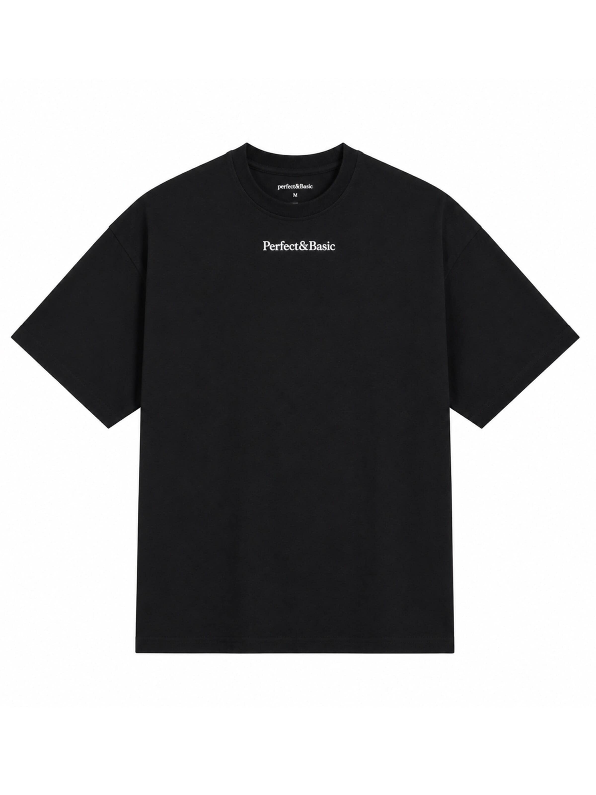 Perfect&Basic - Camiseta en negro: frente