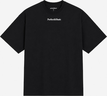 Perfect&Basic - Camiseta en negro: frente