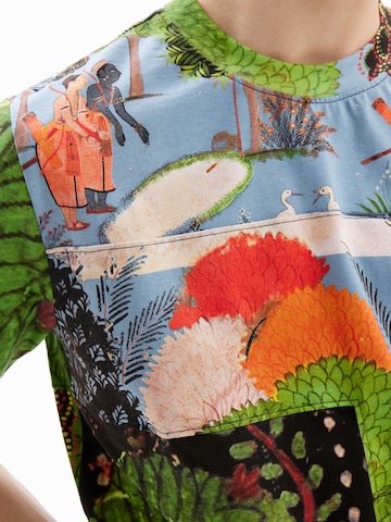 Desigual - Camisa em mistura de cores