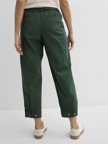 bonprix Loosefit Cargobroek in Groen