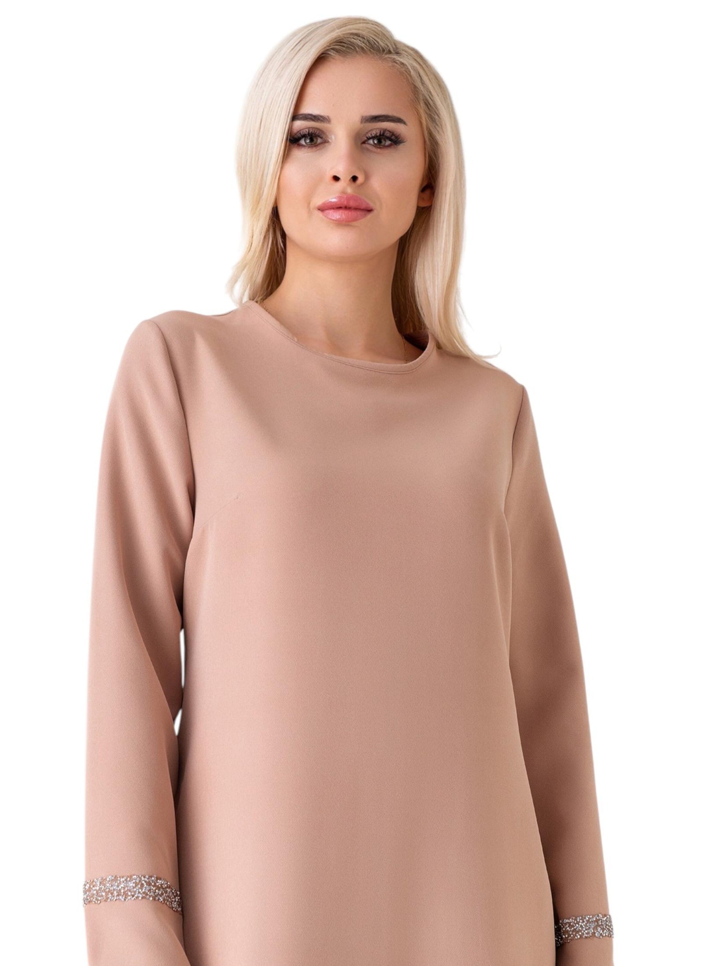 fashionshowcase Buksedragt 'NEVRA' i beige