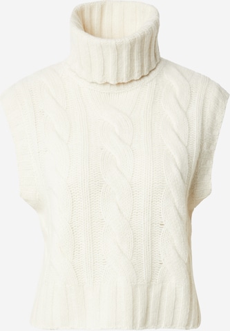 ABOUT YOU x Marie von Behrens Sweater 'Camille' in White: front