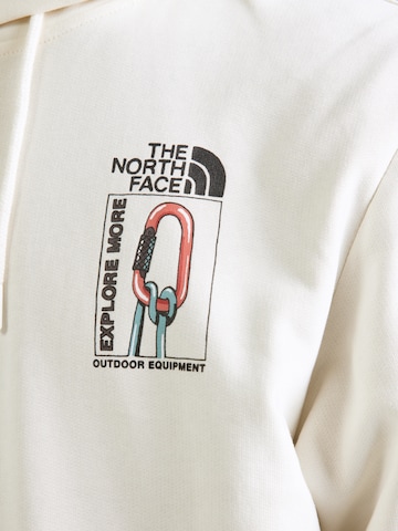 THE NORTH FACE Sweatshirt 'EXPLORE GEAR' in White