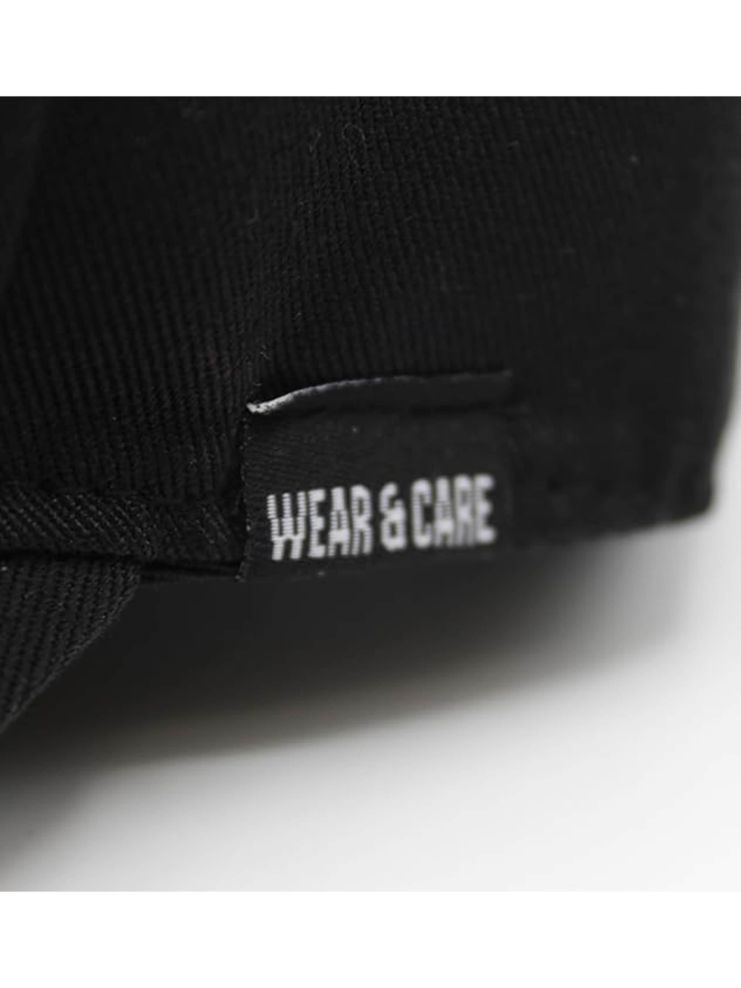 Surf Monkey Athletic Cap in Black