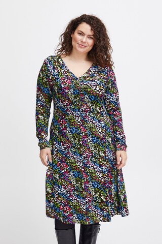 Fransa Curve Dress 'Pdot Dr 3' in Mixed colors: front