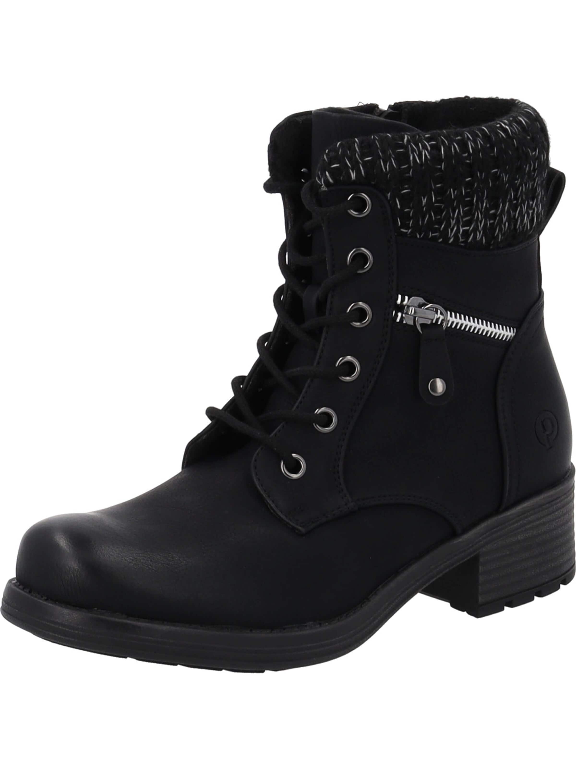 Palado Boots 'Roffina'‌‌‌‌‌‌‌‌‌ in Schwarz: Vorderseite