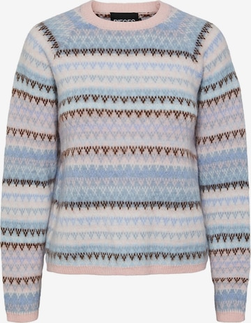 PIECES Pullover 'FIPPA' i blå: forside