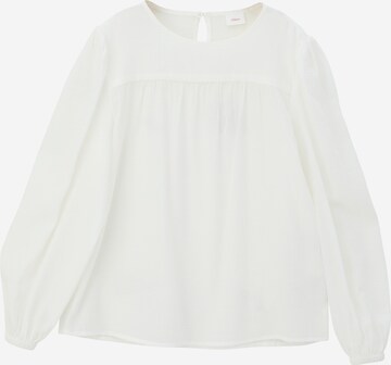 s.Oliver Blouse in Beige: voorkant