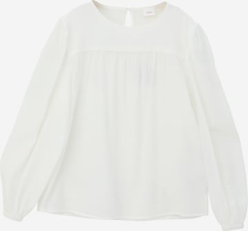 s.Oliver Blouse in Beige: voorkant