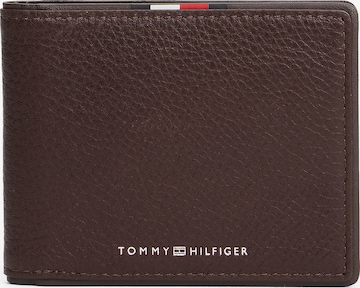 TOMMY HILFIGER Portemonnee in Bruin: voorkant