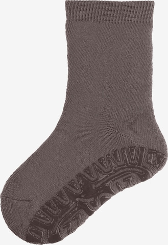 STERNTALER Socken in Braun: Vorderseite