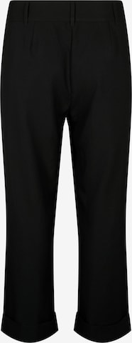 Zizzi Loosefit Hose 'VEBBA' in Schwarz