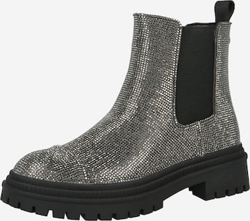 STEVE MADDEN Chelsea-bootsi 'Moonlit' värissä hopea: etupuoli