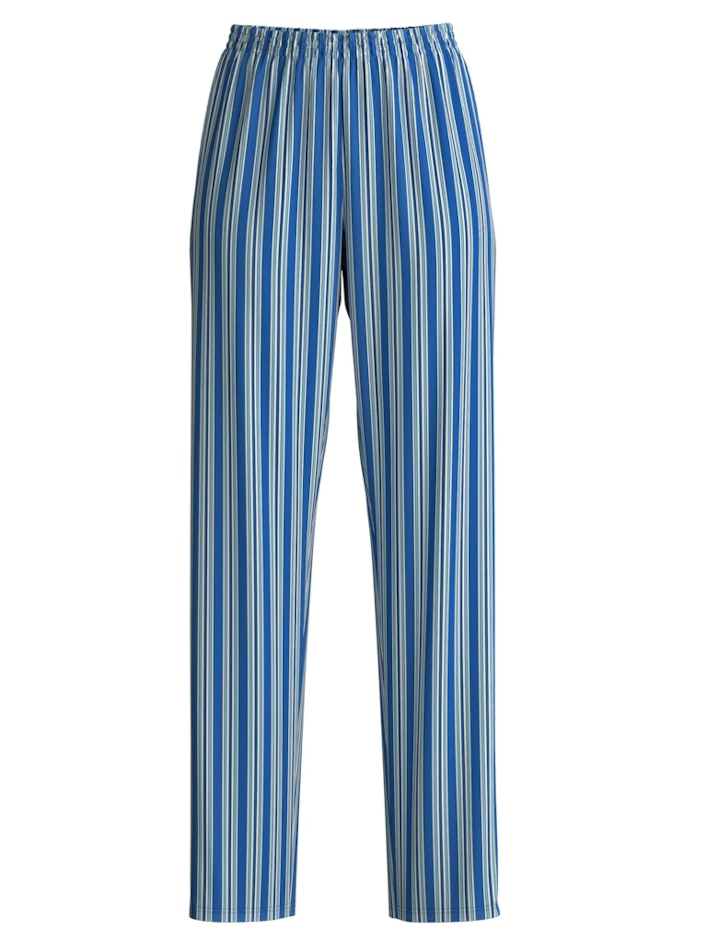 CALIDA Regular Pajama Pants in Blue: front